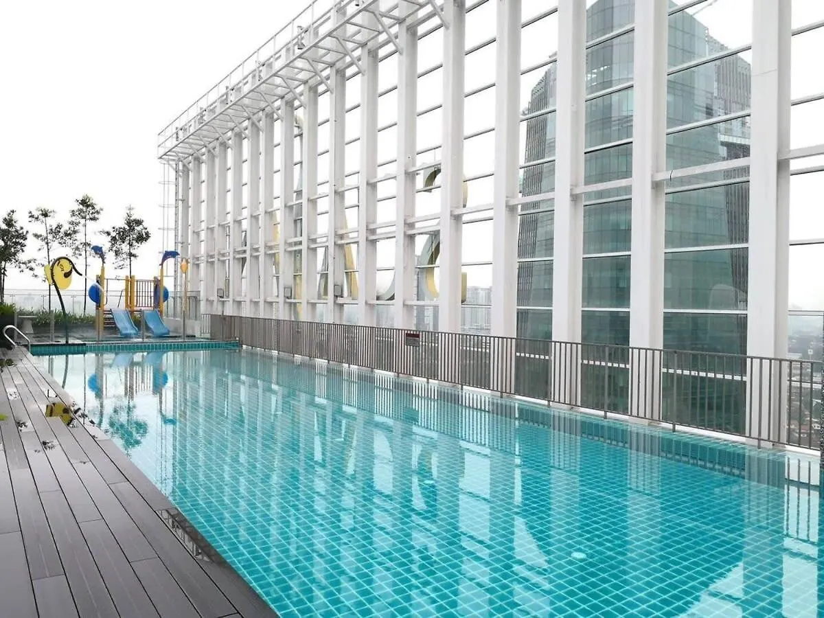 アパート Stylish & Cozy Stay At Suasana Suites Jb 11 ジョホールバル マレーシア